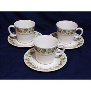 Noritake Progression China "Homecoming" #9002 Cup & Saucer 3 Pc SetReplacements